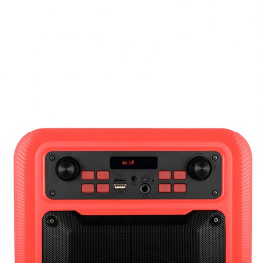NGS Roller Lingo Coluna Bluetooth Vermelha