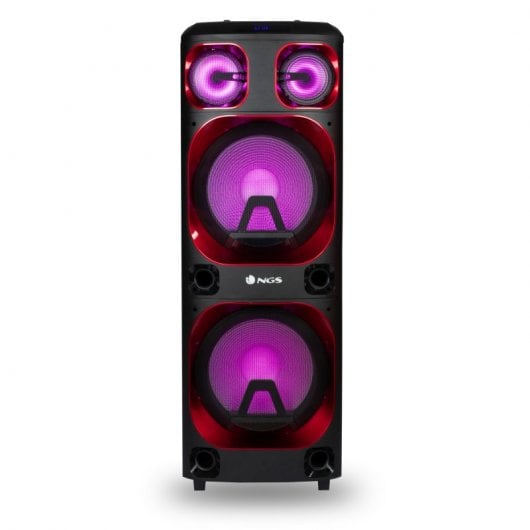 NGS Wild Ska 3 Coluna Bluetooth 1200W Preta
