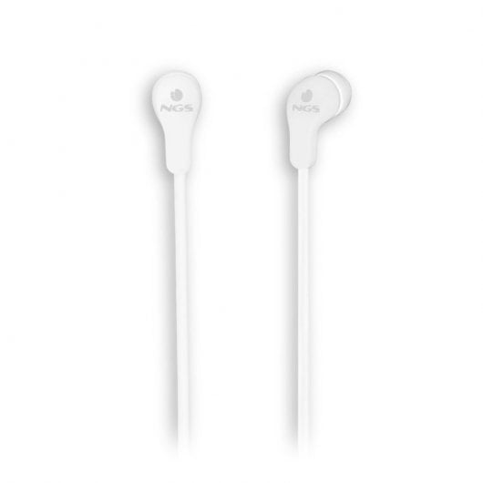 NGS Cross Skip Auriculares con Micrófono Blancos