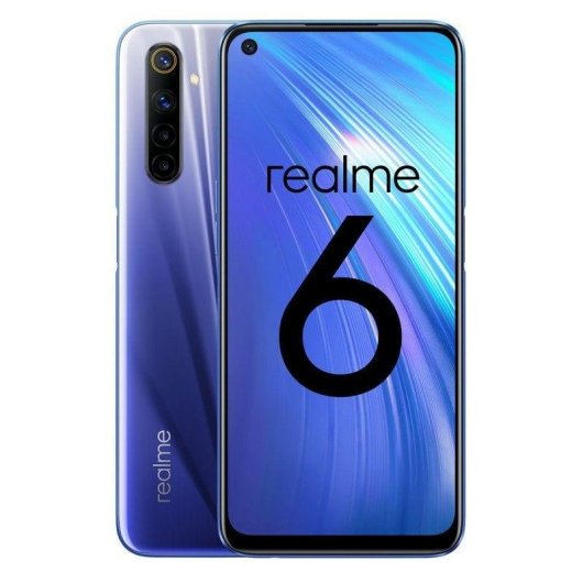Realme 6 4G 4GB 64GB 6.5" Comet Blue