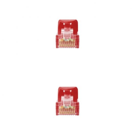 Nanocable Cable de Red RJ45 LSZH Cat.6A UTP AWG24 3m Rojo