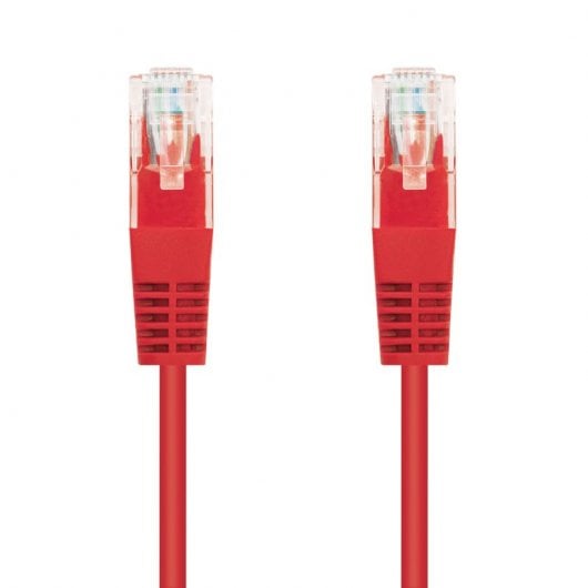 Nanocable Cabo de Rede RJ-45 UTP AWG24 Cat. 5e 50cm Vermelho