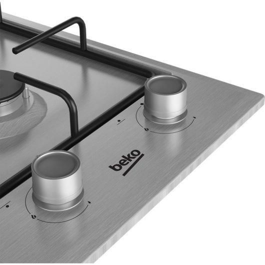 Beko HDCG 32220 FX Gaskochfeld 2 Zonen 30cm Edelstahl