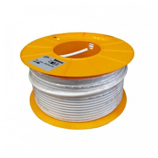 Televes Bobina Cable Coaxial para Interior 100m Blanco