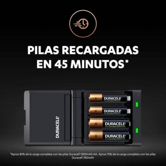 Duracell Advanced Charger Carregador de Pilhas AA / AAA