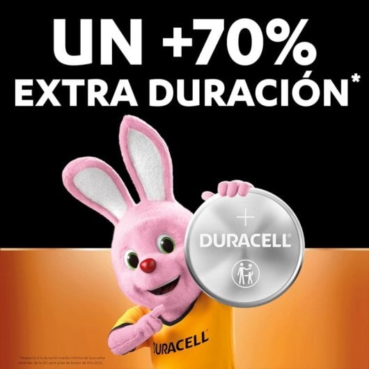 Duracell CR2032 Pack 4 Pilhas de Botão Lítio