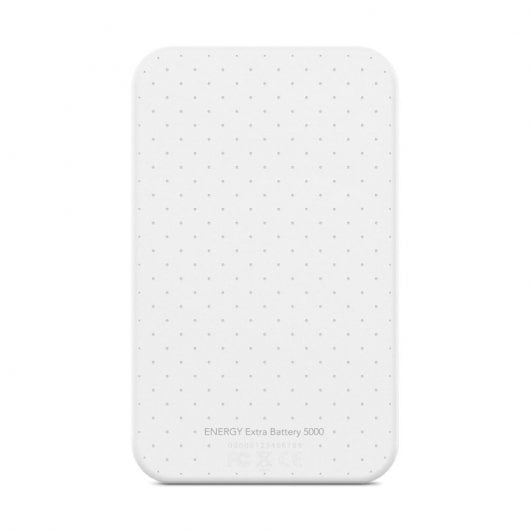 Energy Sistem Extra Battery Powerbank 5000mAh Snow