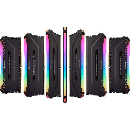 Corsair Vengeance RGB Pro DDR4 3200 16GB 2x8GB CL16 Optimizada para AMD