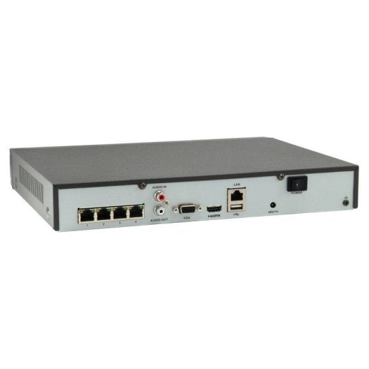 Registratore NVR per Telecamera IP Level One NVR-0504 4 canali 4K HDD 6TB PoE