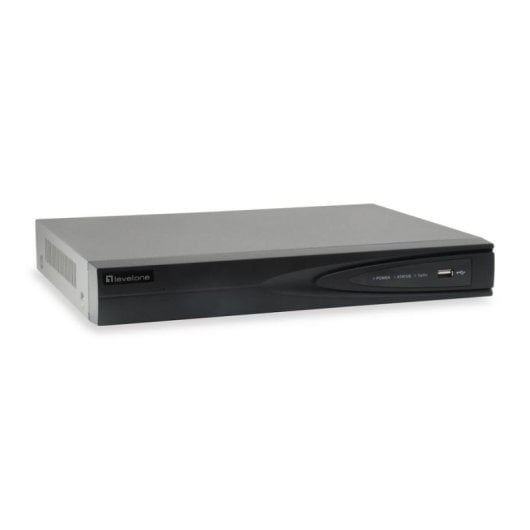 Registratore NVR per Telecamera IP Level One NVR-0504 4 canali 4K HDD 6TB PoE