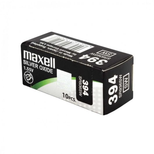 Maxell SR936SW Pack de 10 Pilas de Botón 394