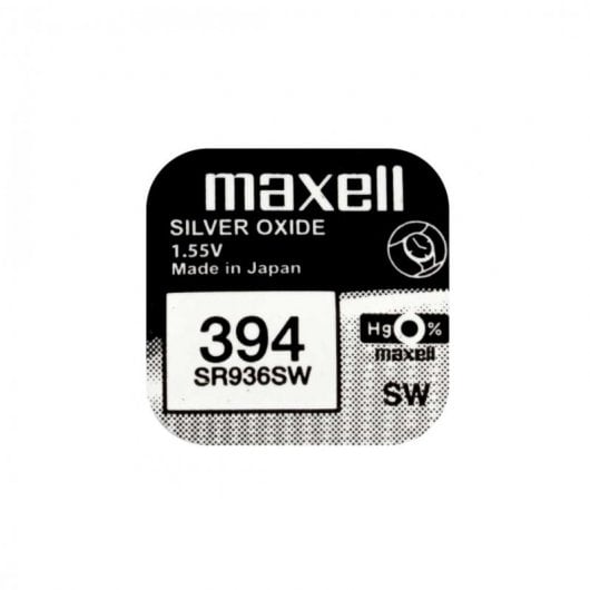 Maxell SR936SW Pack de 10 Pilas de Botón 394