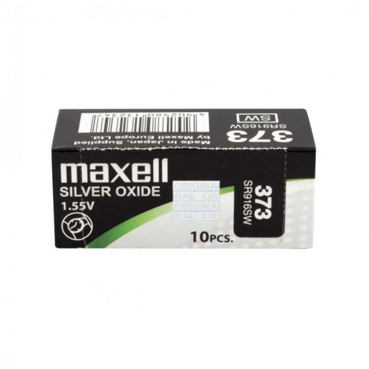 Maxell SR916SW Pack de 10 Pilas de Botón 373
