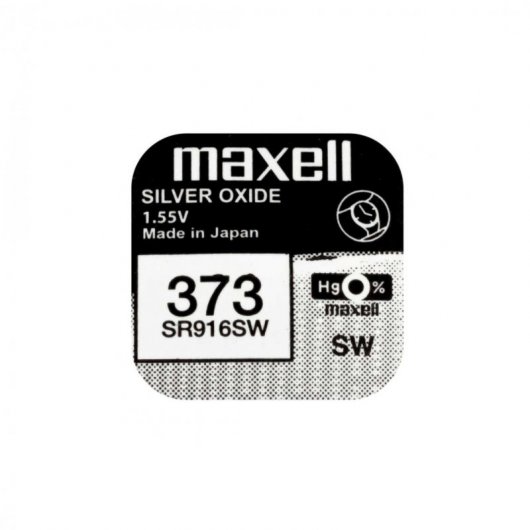 Maxell SR916SW Pack de 10 Pilas de Botón 373