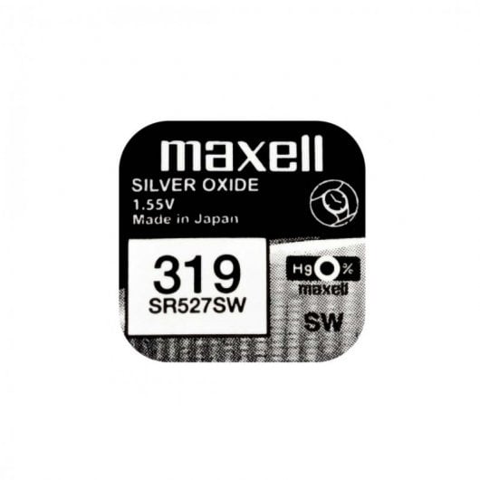 Maxell SR527SW Pack de 10 Pilas de Botón 319