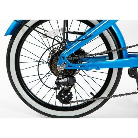 Aurotek Sintra Bicicleta Eléctrica Plegable 20" Azul