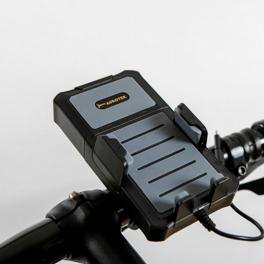 Aurotek GP1 Holder Soporte Universal para Bicicleta/Motocicleta con Batería Samsung 5000mAh