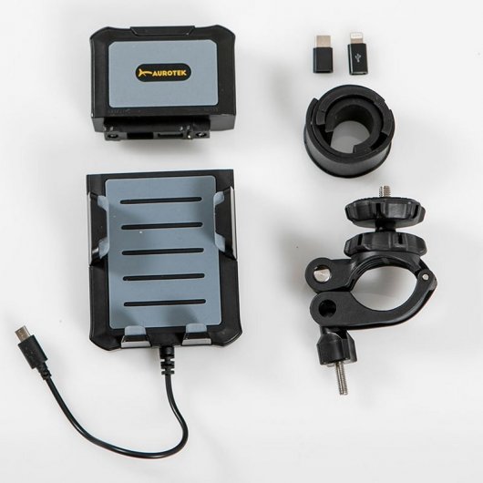 Aurotek GP1 Holder Soporte Universal para Bicicleta/Motocicleta con Batería Samsung 5000mAh