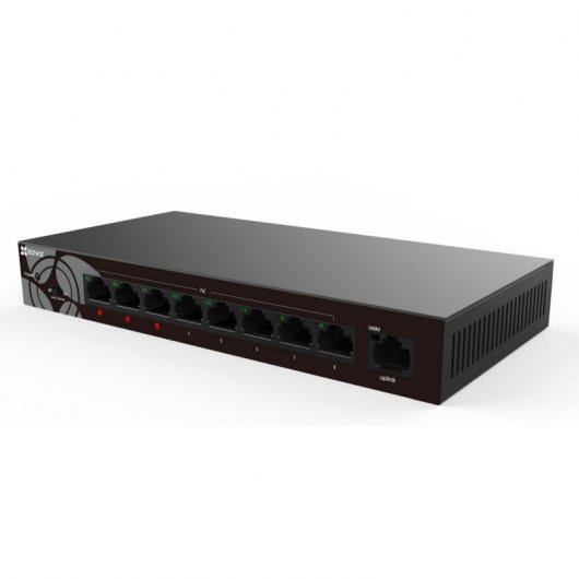 EZVIZ CS-W6-SD09GP Switch 8 Portas PoE + 1 Porta Gigabit