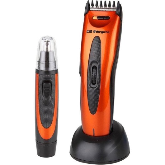 Máquina de Cortar Nariz e Orelhas Orbegozo SET 6200 Sem Fios 3-15mm À Prova de Água