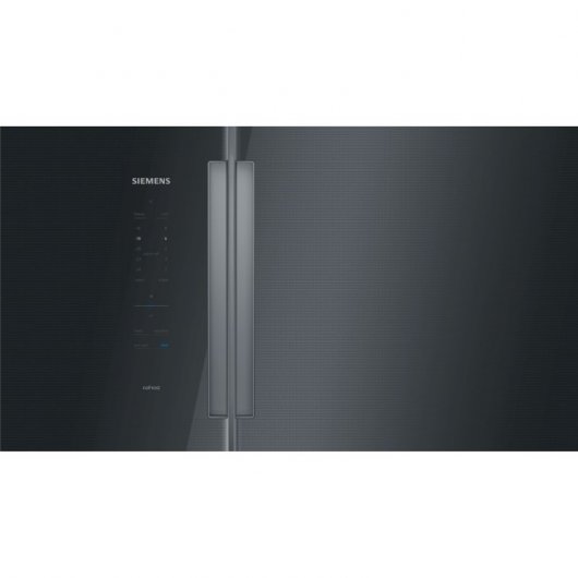 Siemens iQ700 KA92NLB35 Frigorífico Americano A++ Acero Inoxidable Negro