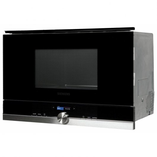 Siemens iQ700 BF634RGS1 Microondas Integrable 21L Acero Inoxidable/Negro