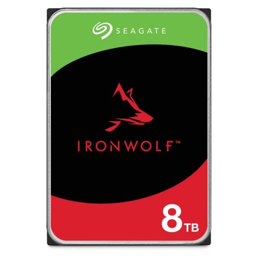 Disque Dur Seagate IronWolf NAS 8TB HDD 3,5" SATA 6Gb/s 7200rpm