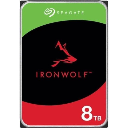Disco Rigido Seagate IronWolf ST8000VN004 8TB HDD 7200rpm SATA 6Gb/s