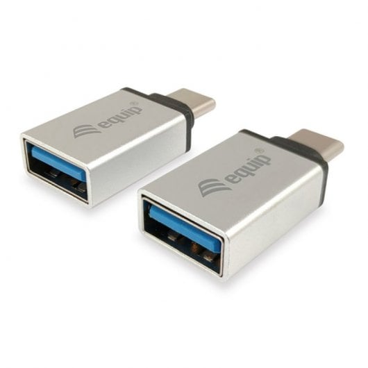 Equip  2 x Adaptador USB a USB-C