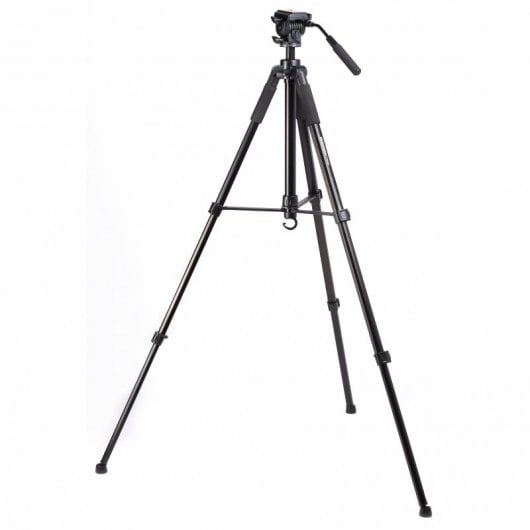 Bresser Traveler TR-688V Trípode de Vídeo con Rótula de 2 Vías