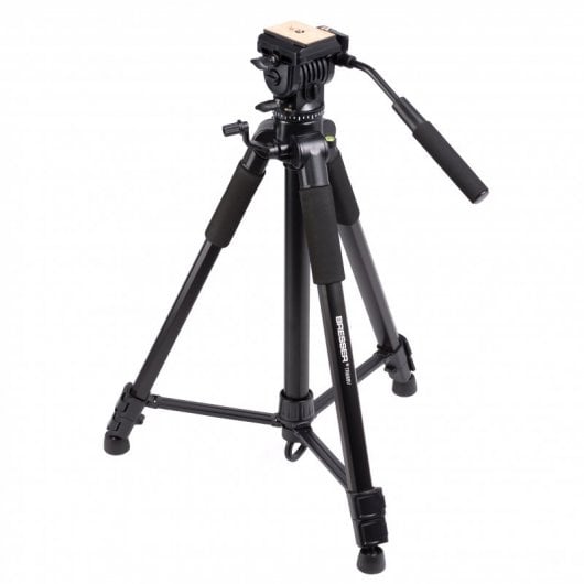 Bresser Traveler TR-688V Trípode de Vídeo con Rótula de 2 Vías