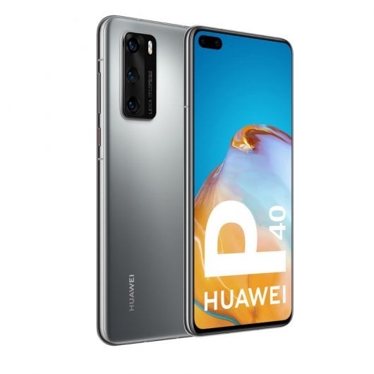 Huawei P40 15,5 cm (6.1") Dual SIM ibrida Android 10.0 Huawei Mobile Services (HMS) 5G USB tipo-C 8 GB 128 GB 3800 mAh Argento