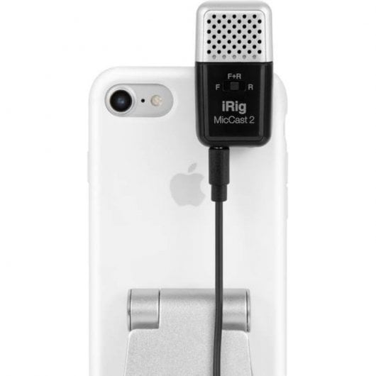 IK Multimedia iRig Mic Cast 2 Ultrakompaktes Doppelmikrofon