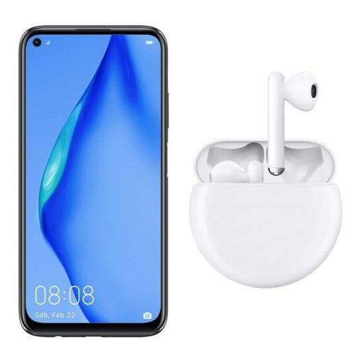 Pack Huawei P40 Lite 6/128GB Midnight Black Libre + Huawei FreeBuds 3 Auriculares Inalámbricos