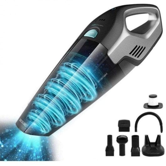 Aspirabriciole Cecotec Conga Immortal ExtremeSuction 100W 20min Solidi e Liquidi Filtro HEPA 0,5L