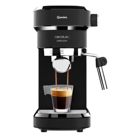 Cafetera Espresso Cecotec Cafelizzia 790 Black 1,2L 20 bars avec vapeur professionnelle