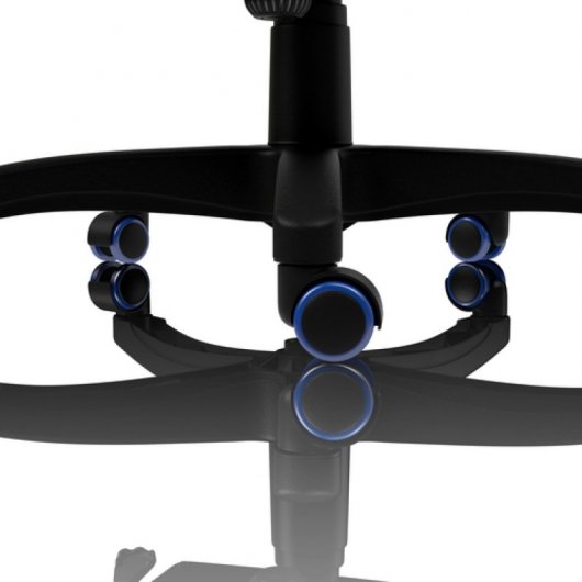 Nitro Concepts Chaise de jeu C100 Bleu/Noir