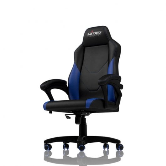 Nitro Concepts Chaise de jeu C100 Bleu/Noir
