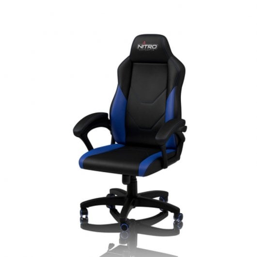 Nitro Concepts Chaise de jeu C100 Bleu/Noir
