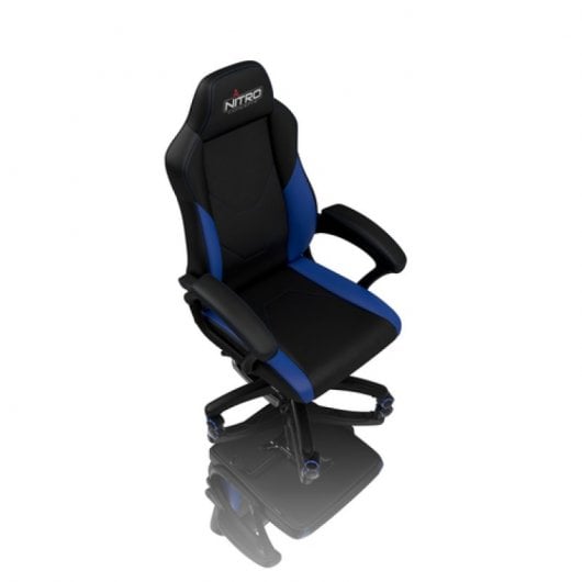 Nitro Concepts Chaise de jeu C100 Bleu/Noir