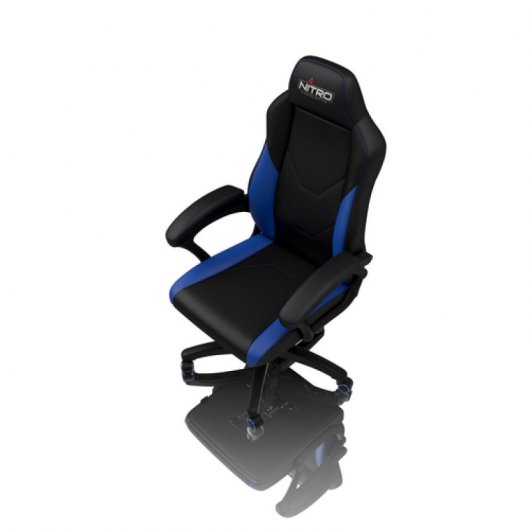Nitro Concepts Chaise de jeu C100 Bleu/Noir