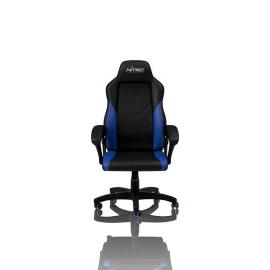 Nitro Concepts Chaise de jeu C100 Bleu/Noir