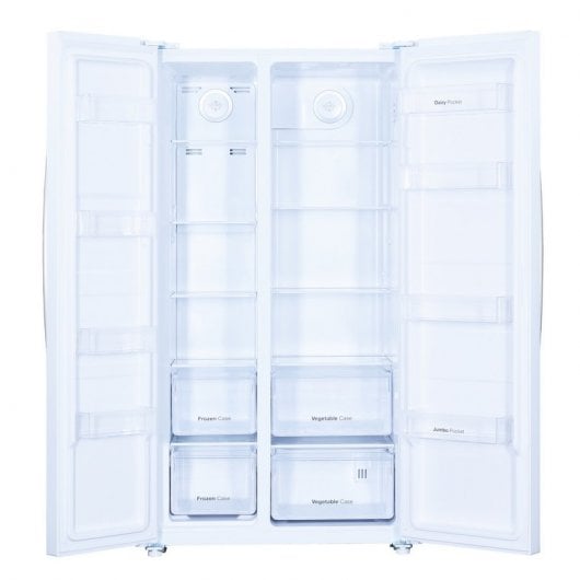Daewoo FRN-SH25BVW Frigorífico Americano No Frost A+ Blanco