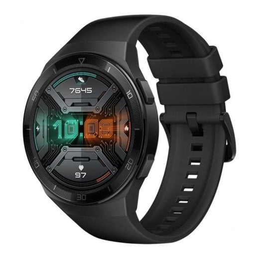 Huawei Watch GT 2e Bluetooth GPS 46mm AMOLED Noir Taille Unique Étanche 5 ATM Pulsomètre SpO2