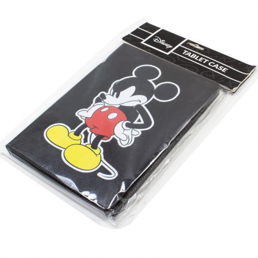 Cool Funda Universal Ebook Disney Mickey Negro para Tablets 7"-8"