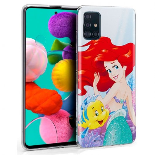 Cool Funda Licencia Disney Ariel para Samsung Galaxy A51