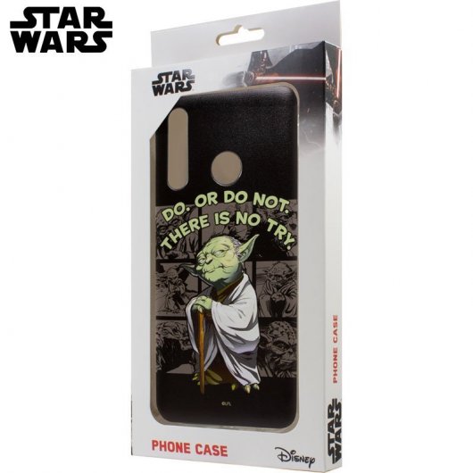 Cool Funda Licencia Star Wars Yoda para Huawei P Smart Plus 2019/P Smart 2019/Honor 10 Lite/20 Lite