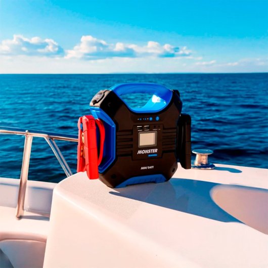 Arrancador de batería MiniBatt Monster 35.000 mAh para motores diésel y gasolina hasta 12.000 cc