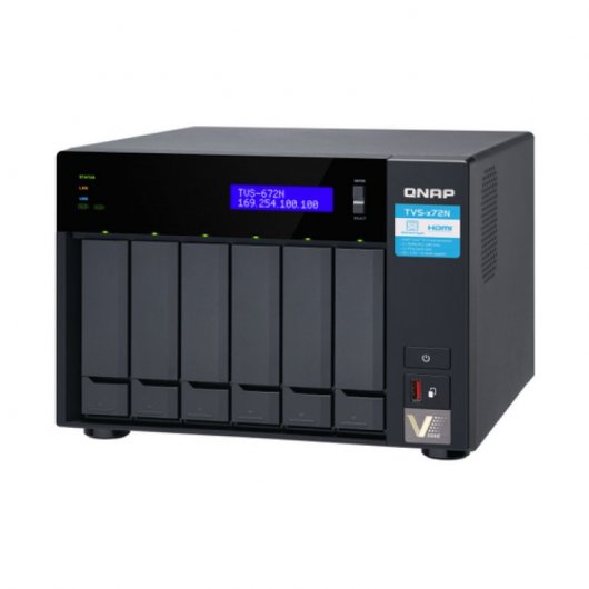 Qnap TVS-672N-i3-4G NAS