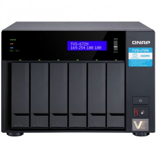 Qnap TVS-672N-i3-4G NAS